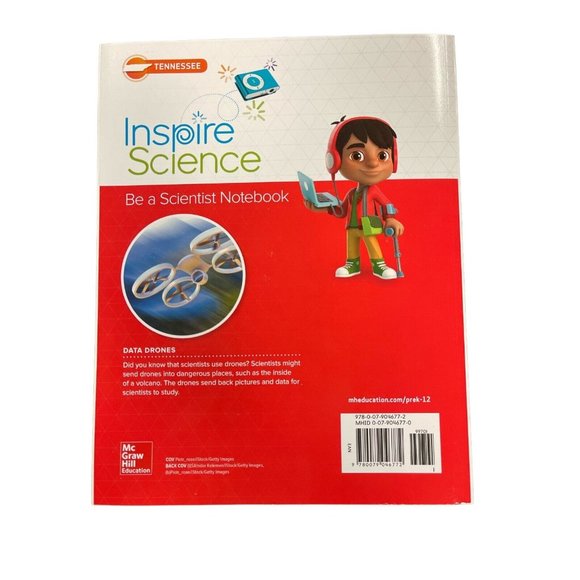 Inspire Science Be a Scientist Grade 1 2017 TN Homeschool Student Journal - Picture 2 of 4